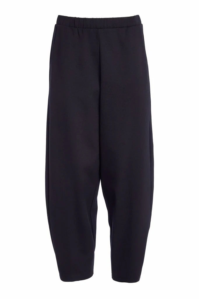 Naya Black Soft Pull Up Shaped Trouser & Side Pocket