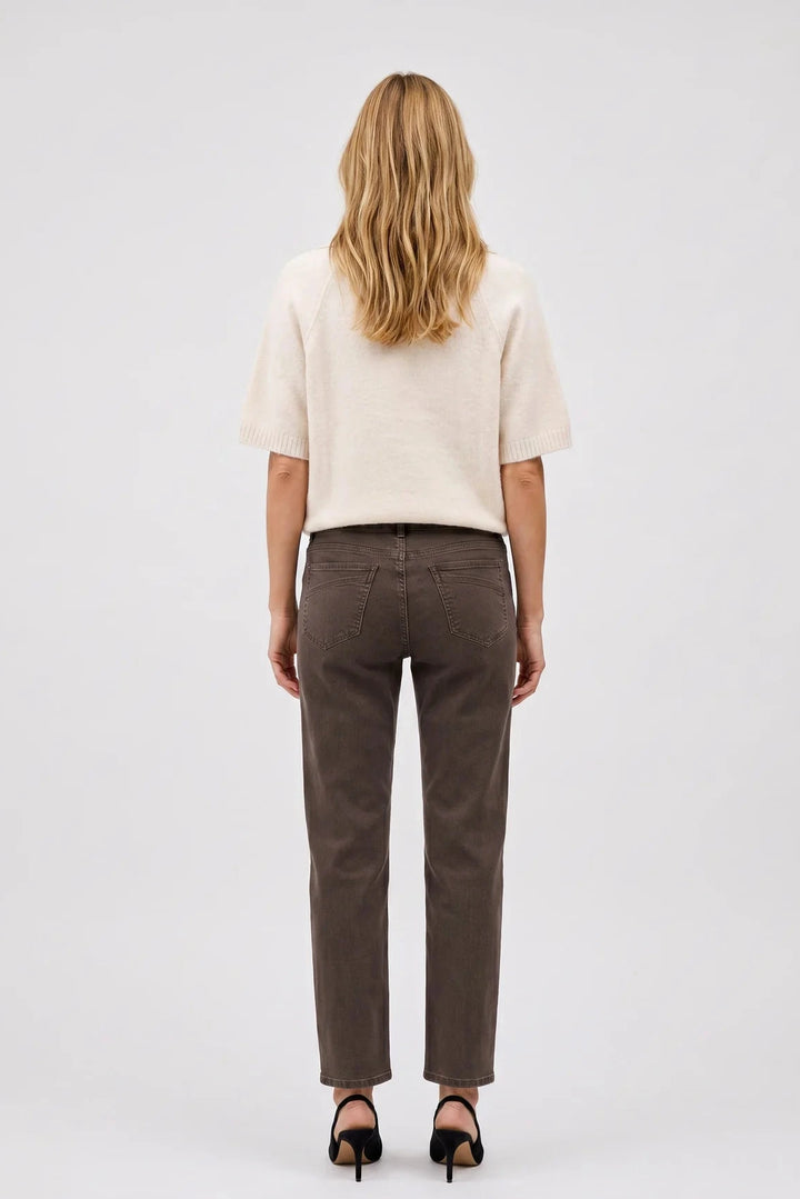 Anna Montana Angelika Jump In Slim Fit, Coffee Brown
