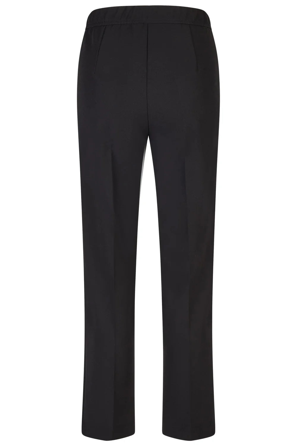 Anna Montana Rose Easy Flexi Relaxed Fit Black Trousers