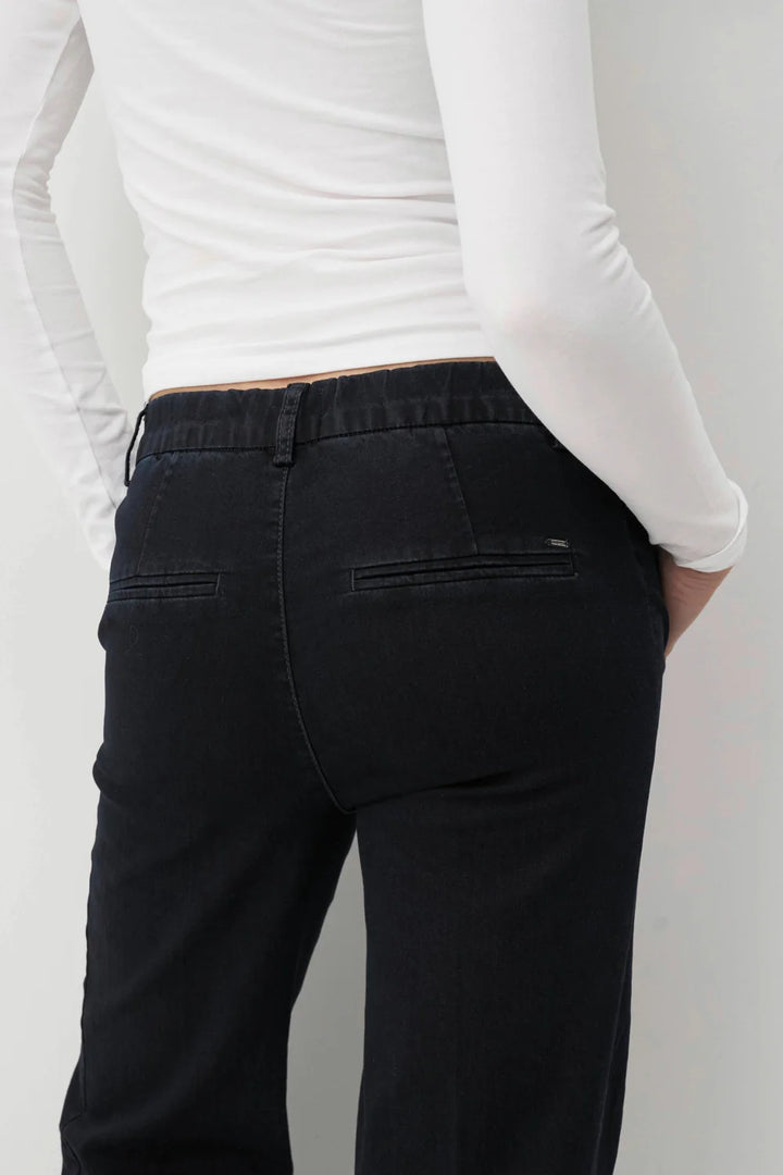 Anna Montana Mila Wide Leg 31"L Flexi Dark Blue Jeans