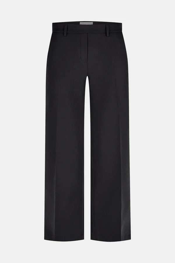 Anna Montana Mila Wide Leg 30"L Flexi Black Trousers