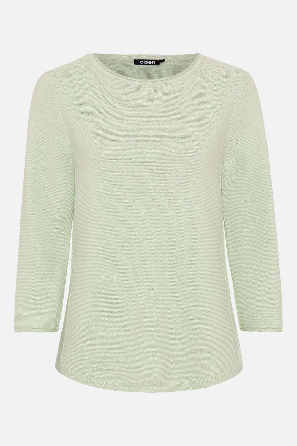 Olsen Soft Mint 3/4 Sleeves Sweater