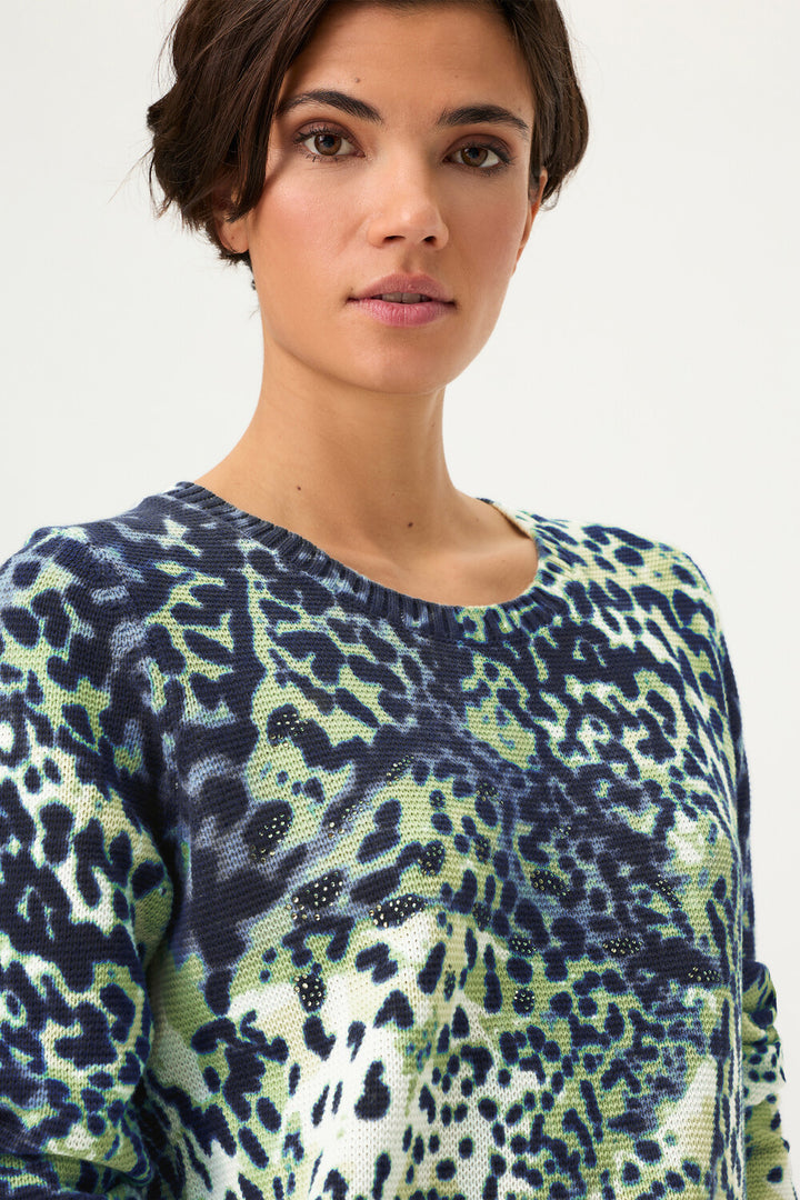 Olsen Panneaux Print Top