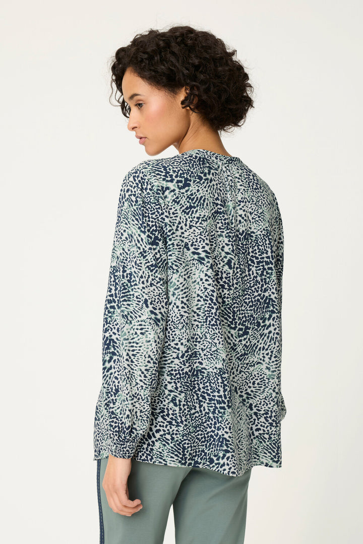 Olsen Multi Print Blouse