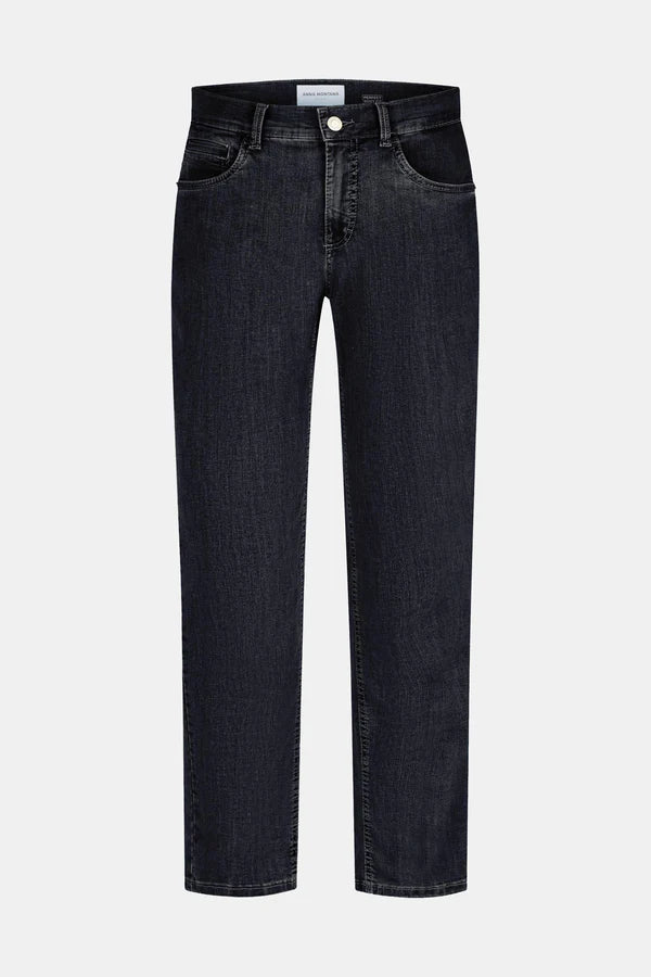 Anna Montana Angelika Slim Fit Black Jeans