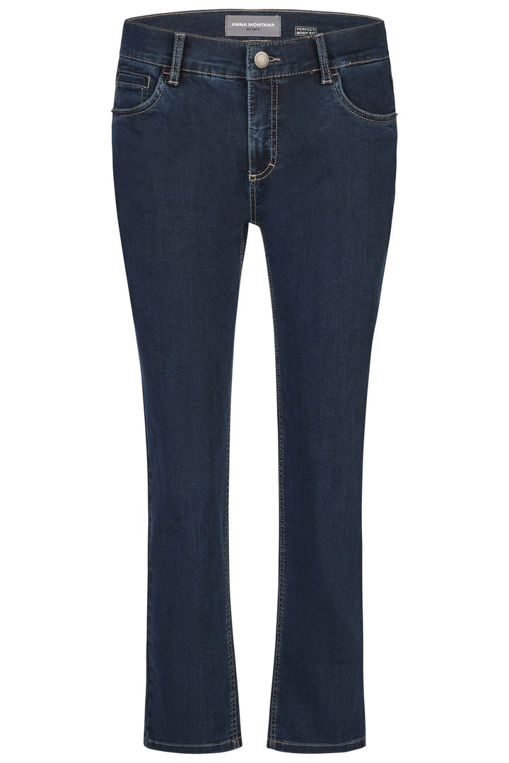 Anna Montana Angelika Slim Fit Dark Denim Jeans