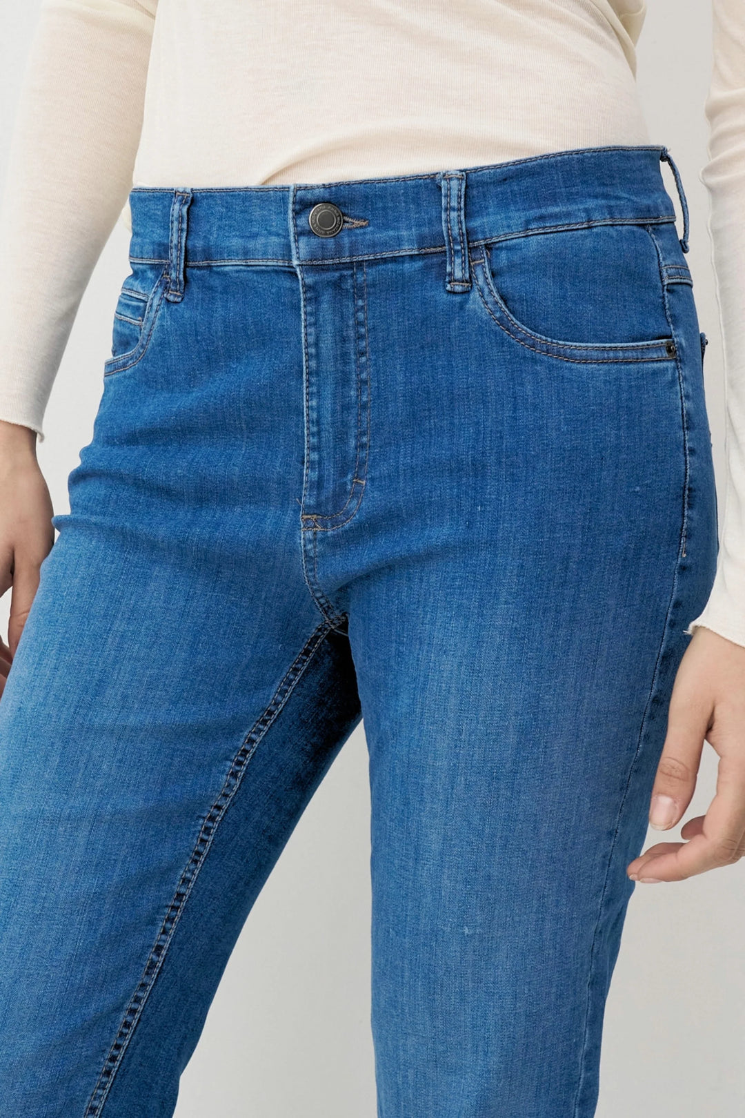 Anna Montana Angelika Slim Fit Light Denim Jeans