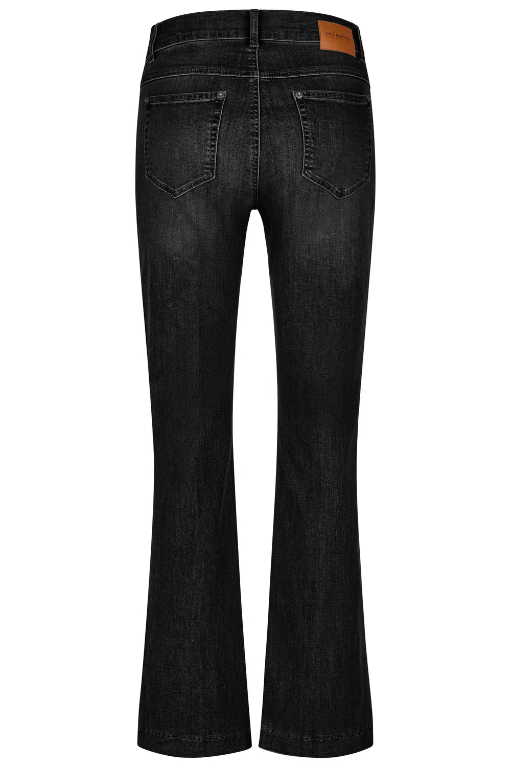 Anna Montana Finja Flared Black Denim Jeans