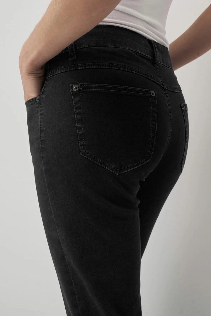 Anna Montana Finja Flared Black Denim Jeans