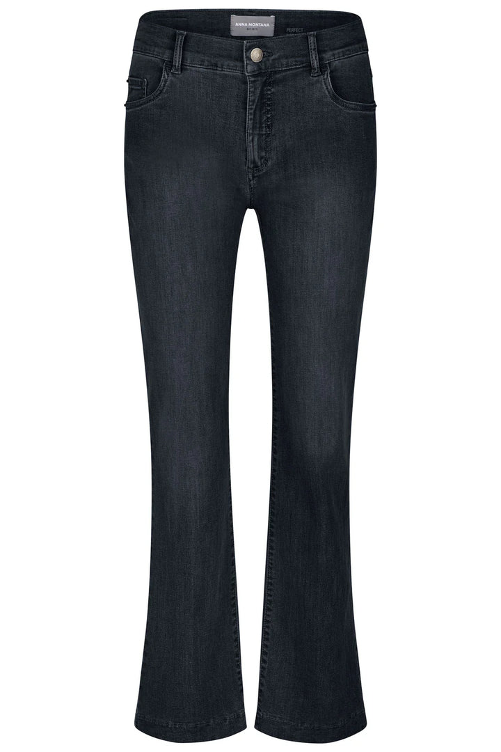 Anna Montana Finja Flared Dark Denim Jeans