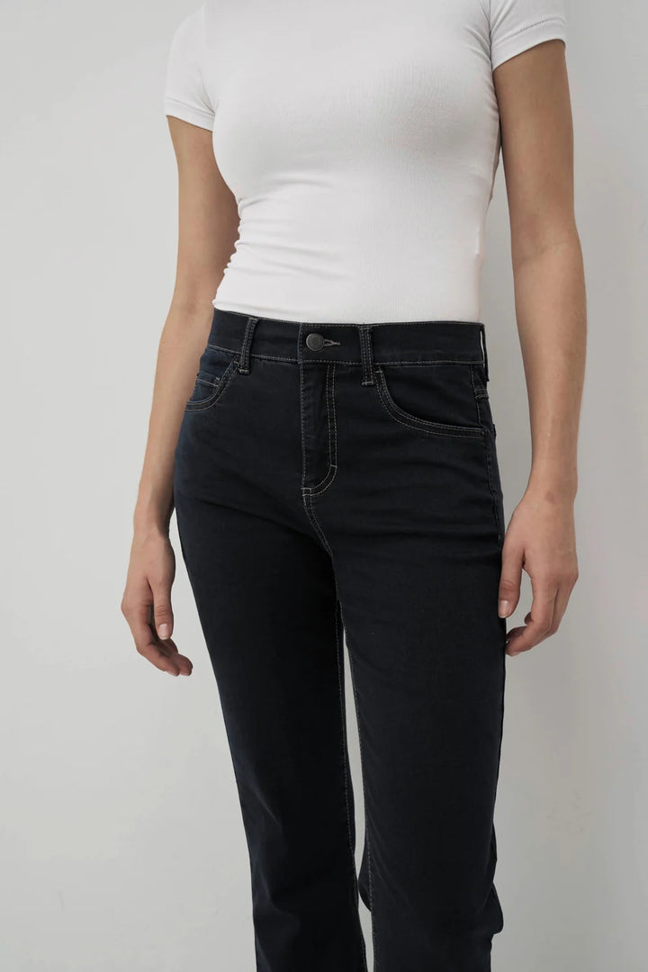 Anna Montana Finja Flared Dark Denim Jeans