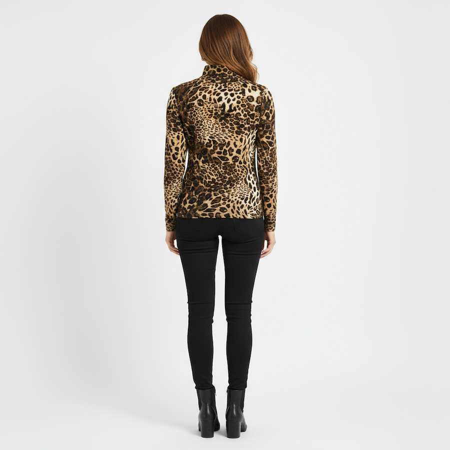 M.X.O Animal Print Top