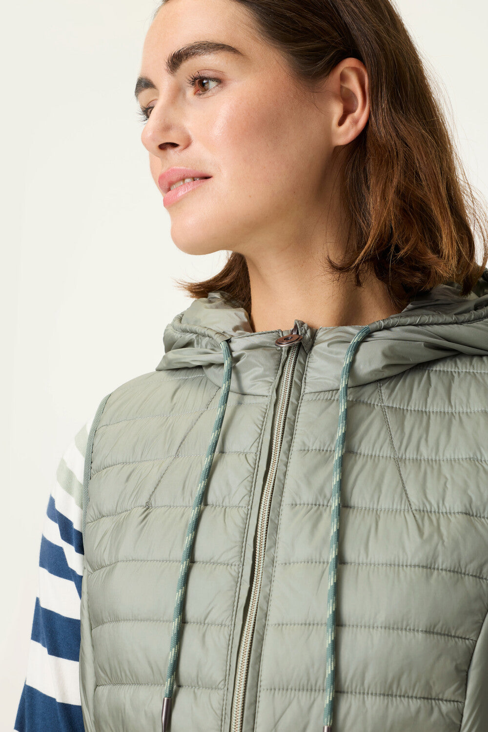 Olsen Green Lightweight Gilet
