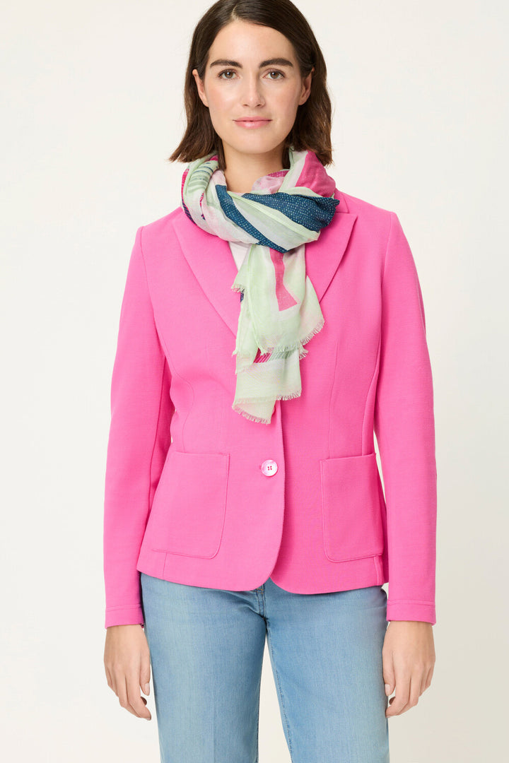 Olsen Fuchsia Woven Scarf