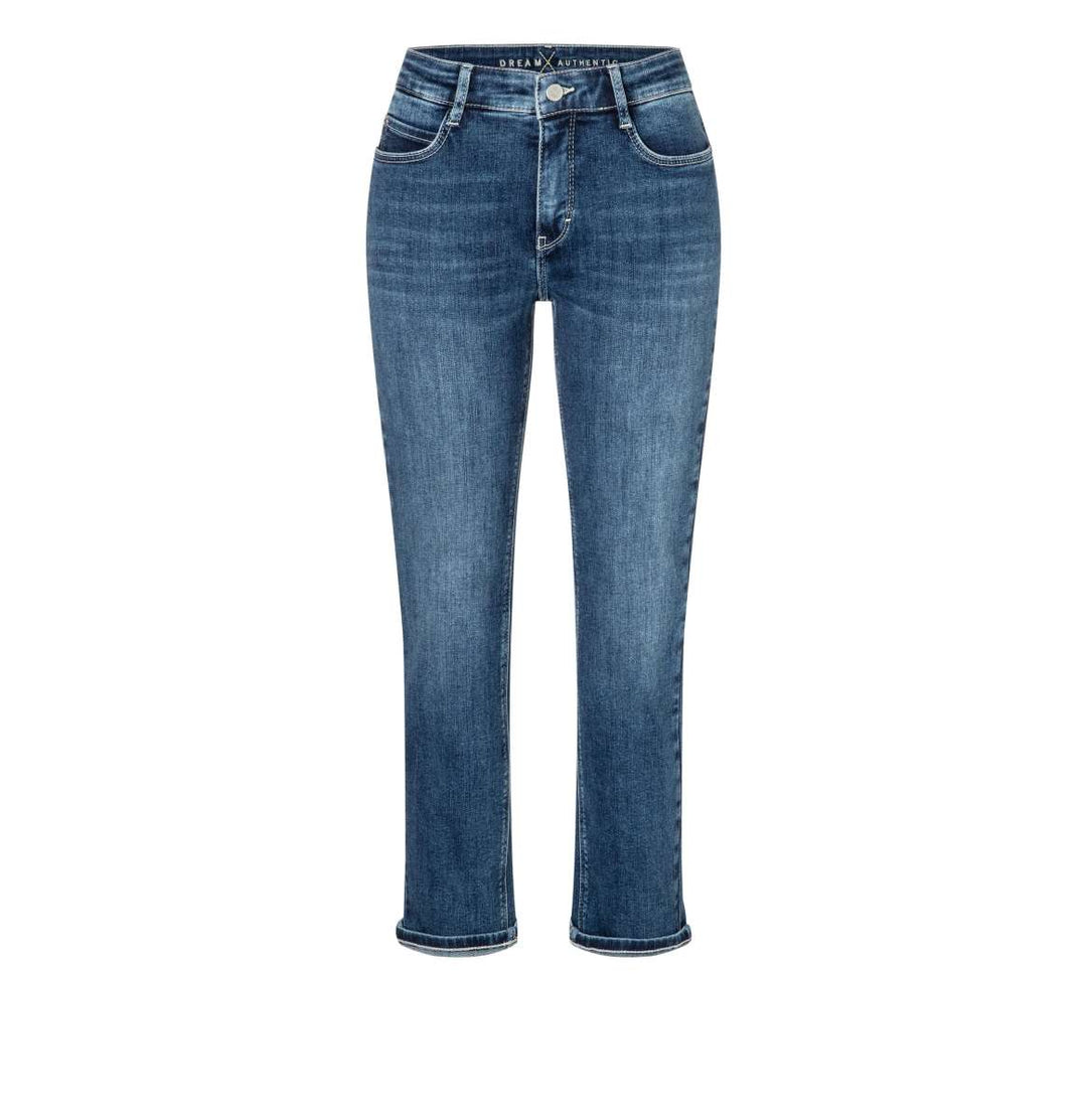 Mac Jeans Dream Cropped Blue Moon Basic Wash Jeans