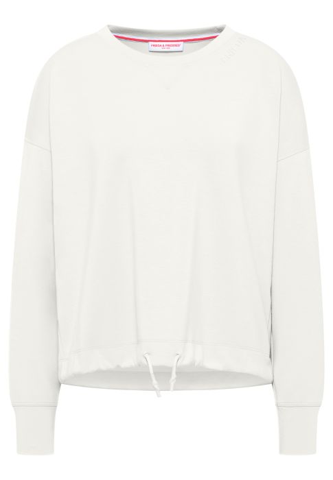 Frieda & Freddies Off White Sweatshirt
