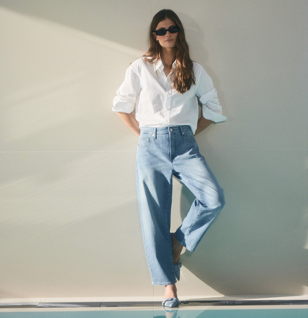 Mac Jeans Danni Barrel Light Authentic Denim Jeans