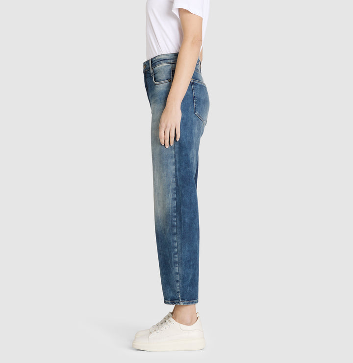 Mac Jeans Danni Barrel Stormy Tinted Denim Jeans