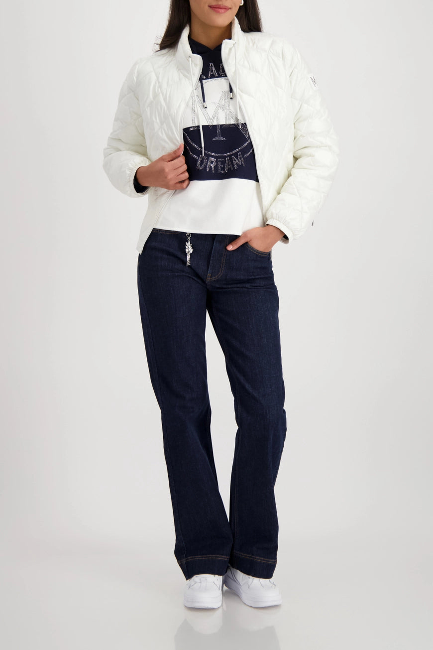 Monari Navy Knitted Jumper