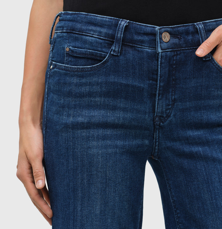 Mac Jeans Dream Wide Denim Cobalt Authentic Wash Jeans