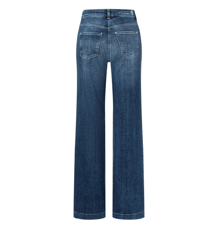 Mac Jeans Dream Wide Denim Cobalt Authentic Wash Jeans