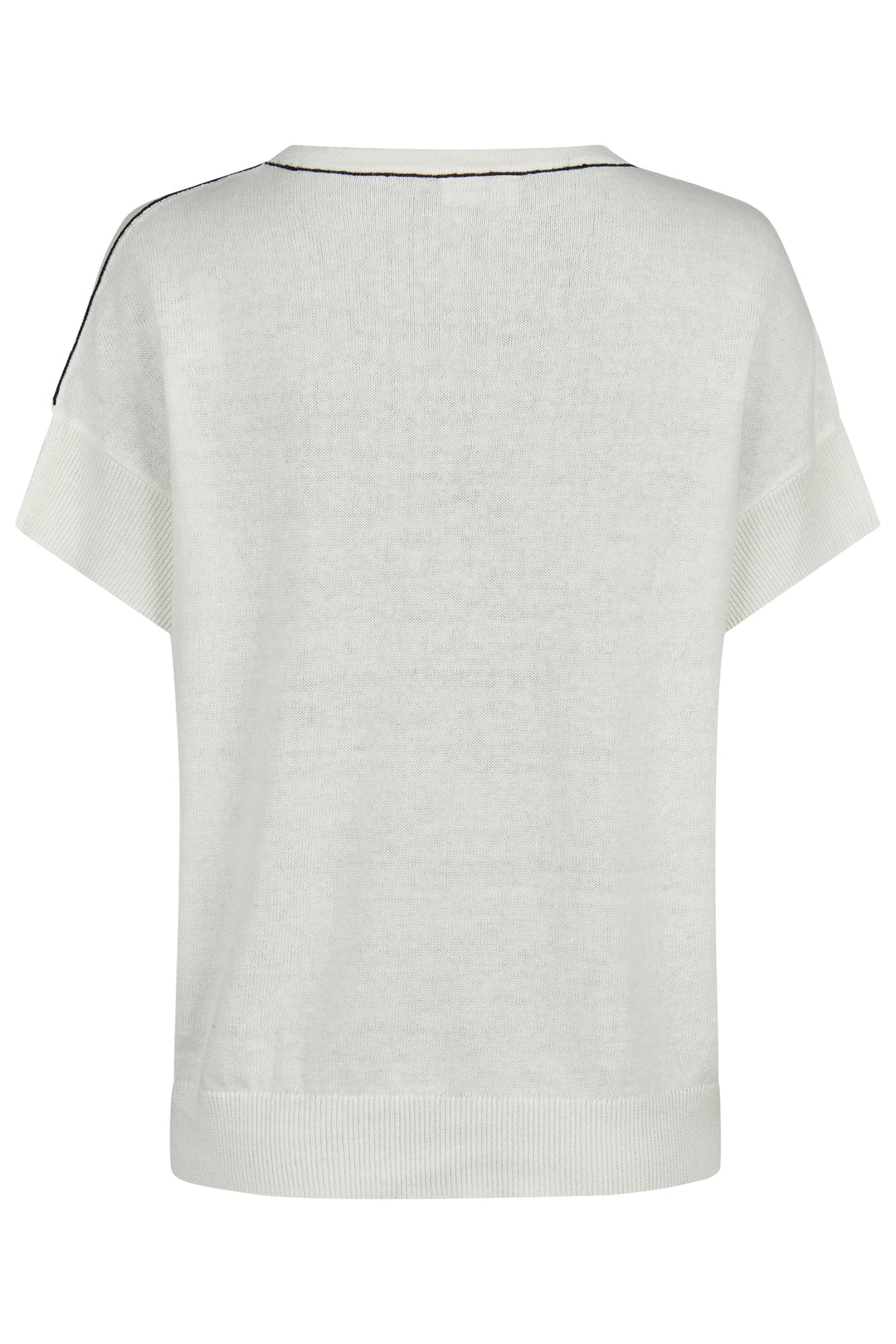 Barbara Lebek Off White Simple Pocket Top