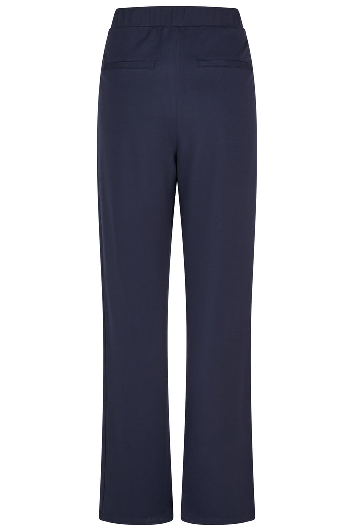 Barbara Lebek Navy Button Detail Trousers