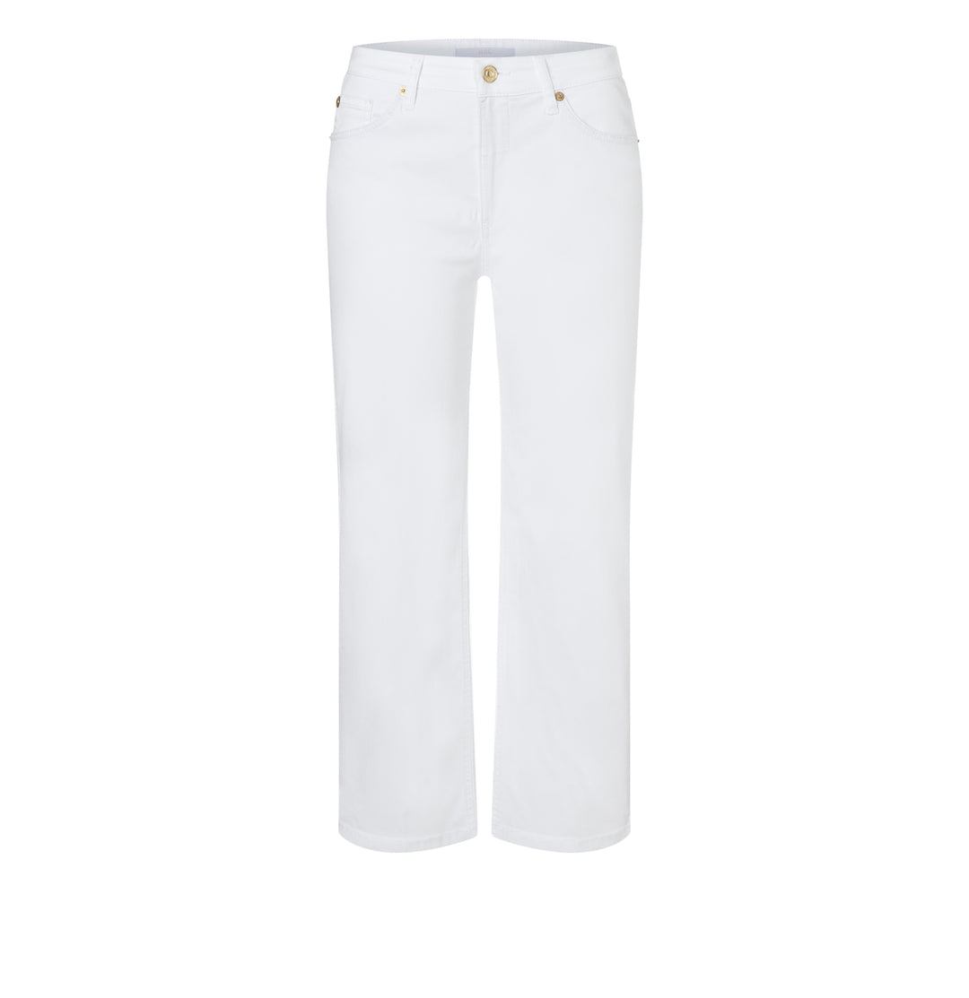 Mac Jeans Culotte White Lightweight Denim Jeans