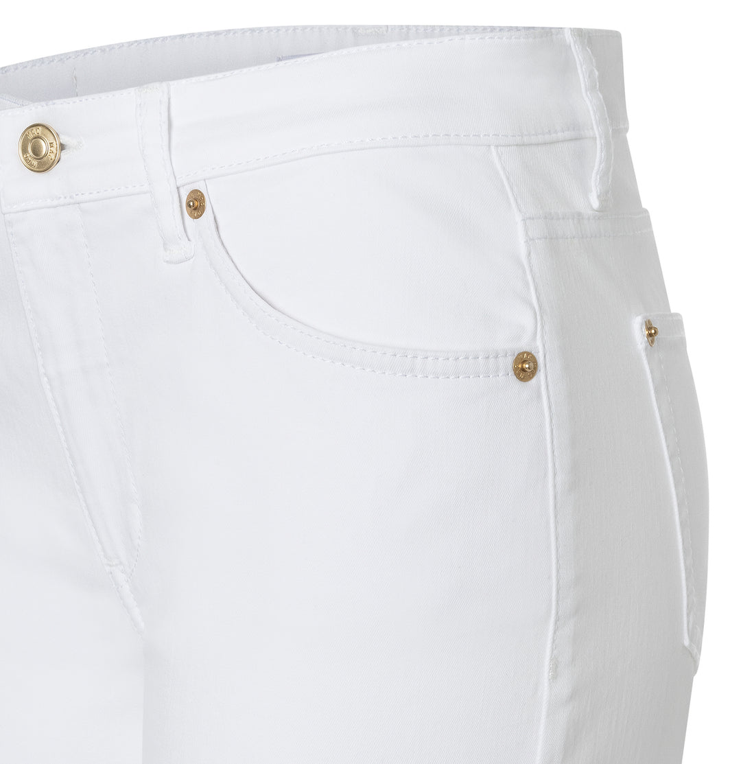 Mac Jeans Culotte White Lightweight Denim Jeans