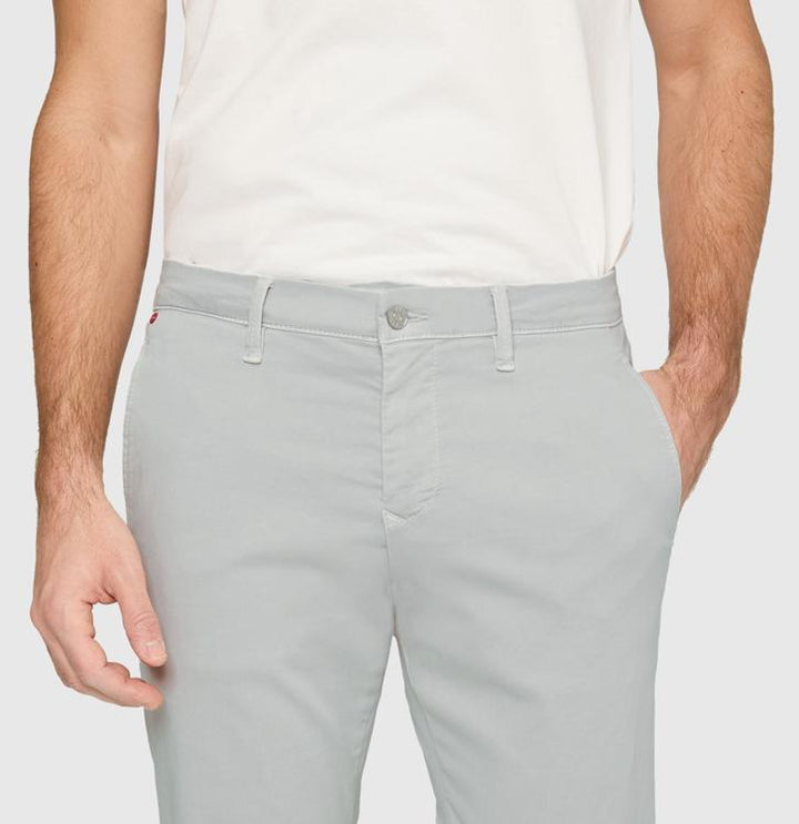 Mac Jeans Driver Pants Chino, Light Grey