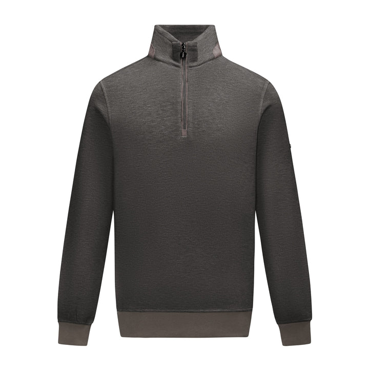 6th Sense Air 1/4 Zip Sweatshirt, Peat