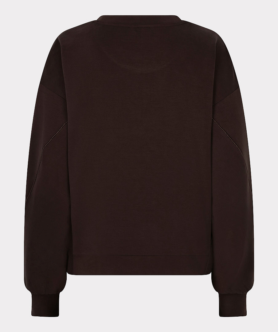 EsQualo Knot Detail Jumper, Cacao
