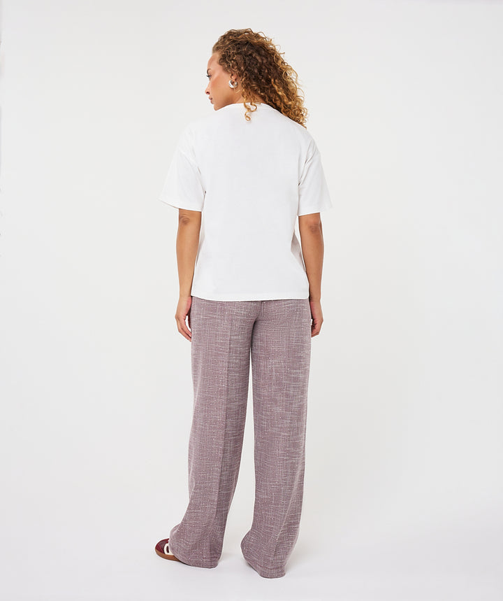 EsQualo 'Forms' T-shirt, Merlot