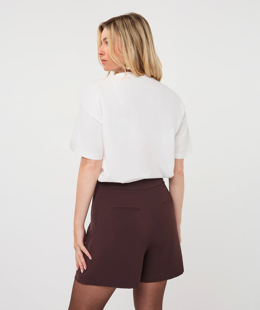 EsQualo 'Forms' T-shirt, Cacao