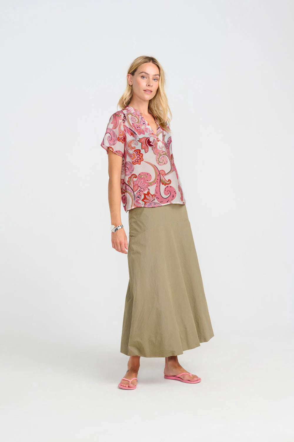 Costamani Pink Daffodil Blouse