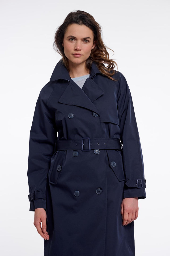 Rino & Pelle Era Navy Double Breasted Coat