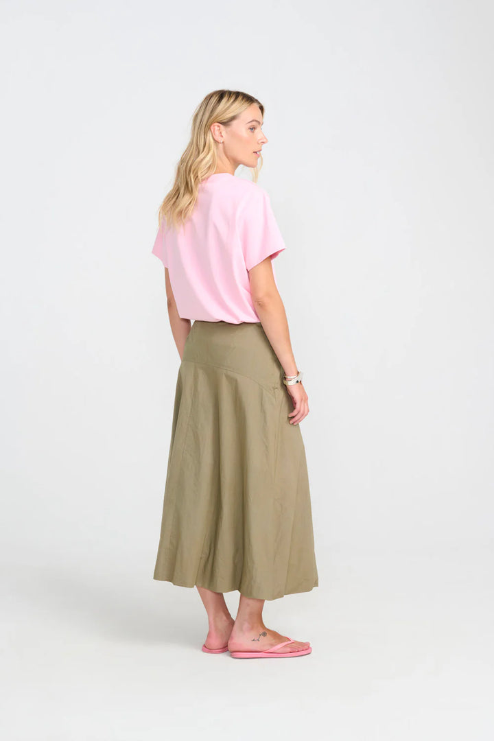 Costamani Pink/Army Florest Top