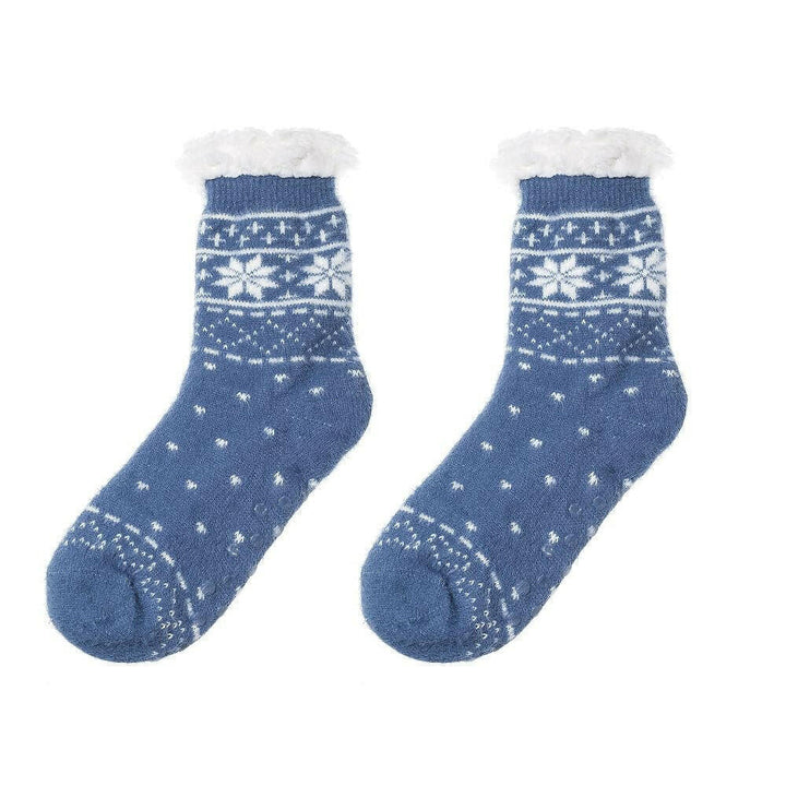 Nordic Christmas Thick Fluffy Socks
