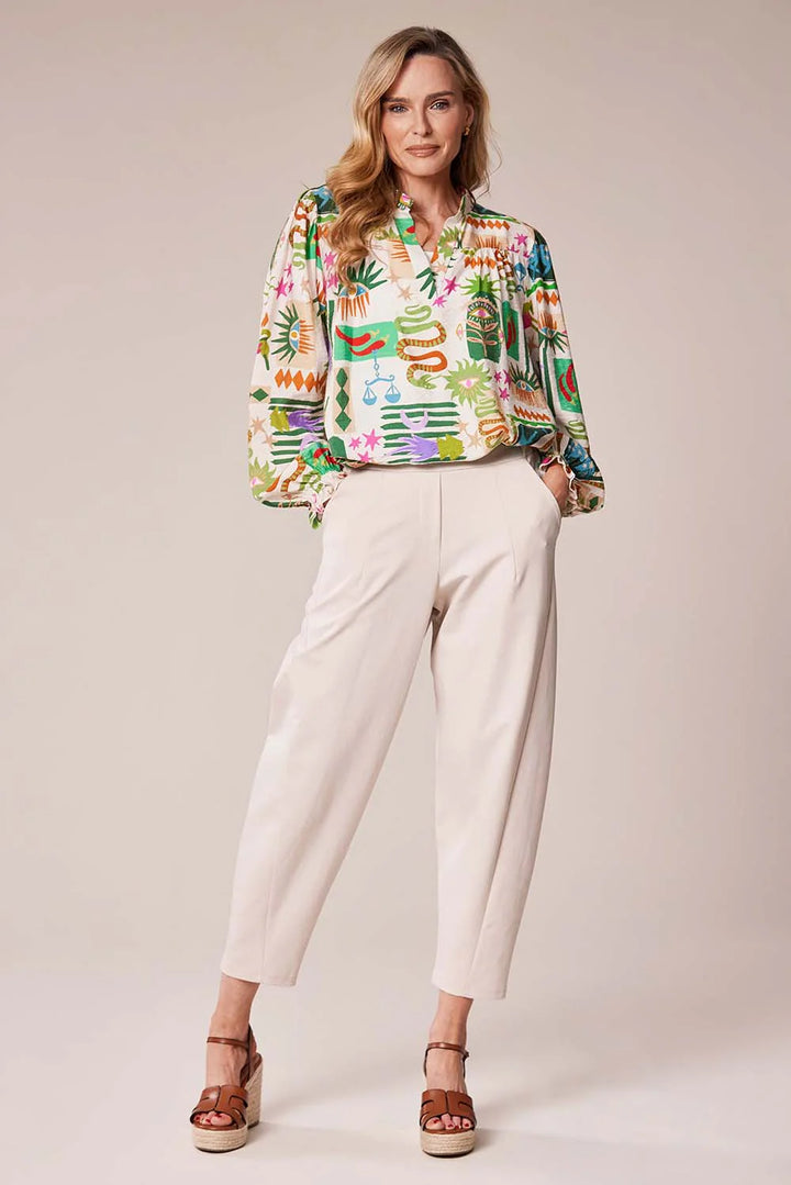 Decollage MC18022S Green Tribal