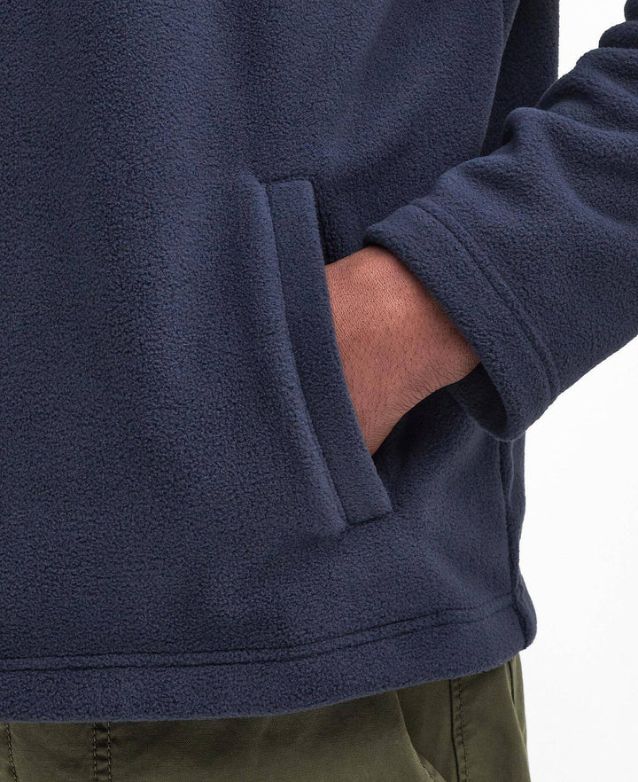 Barbour Essentials Half Zip Fleece, Navy