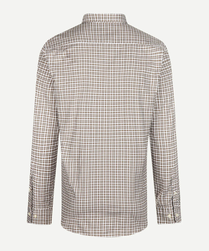 McGregor Button Down Stretch Oxford Shirt, Chocolate Brown