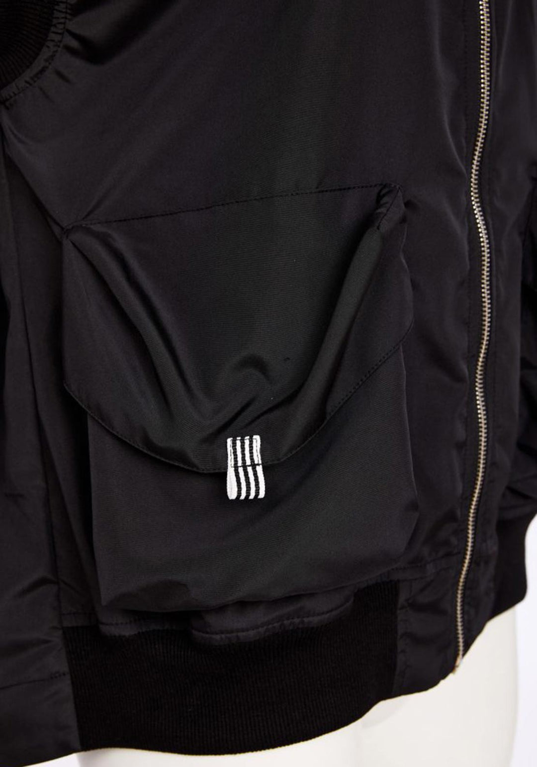 Naya Black High Neck Zip Up Waistcoat