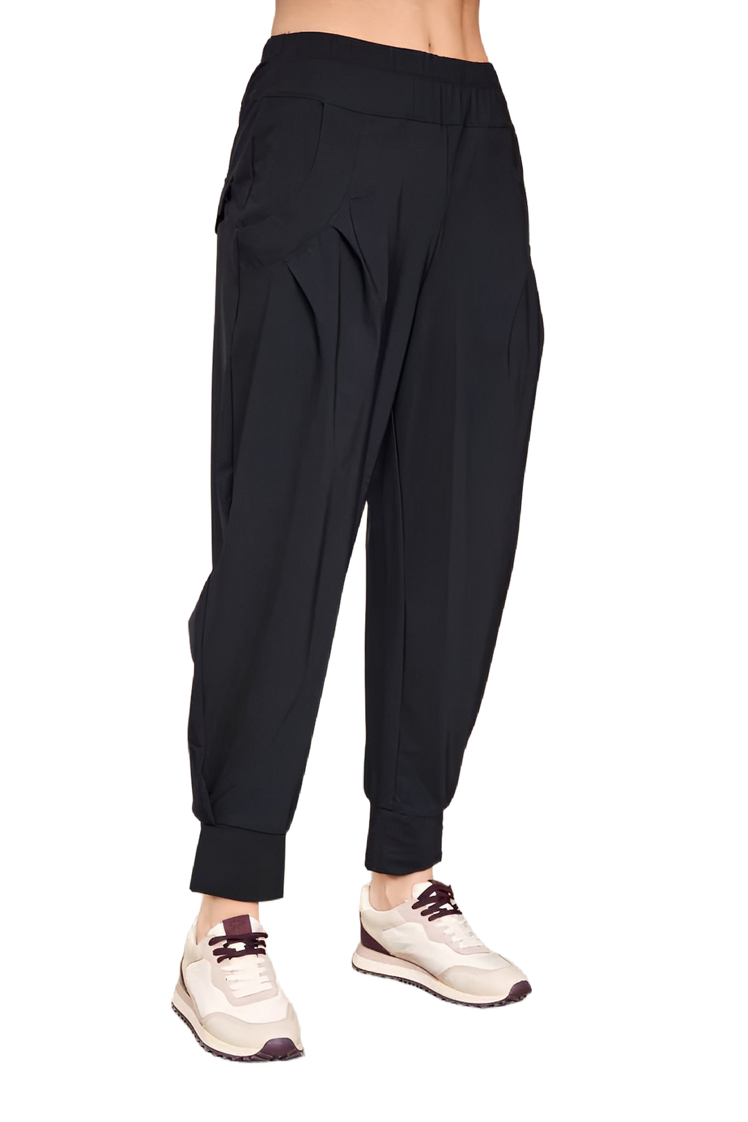 Naya Black Cuff Trousers