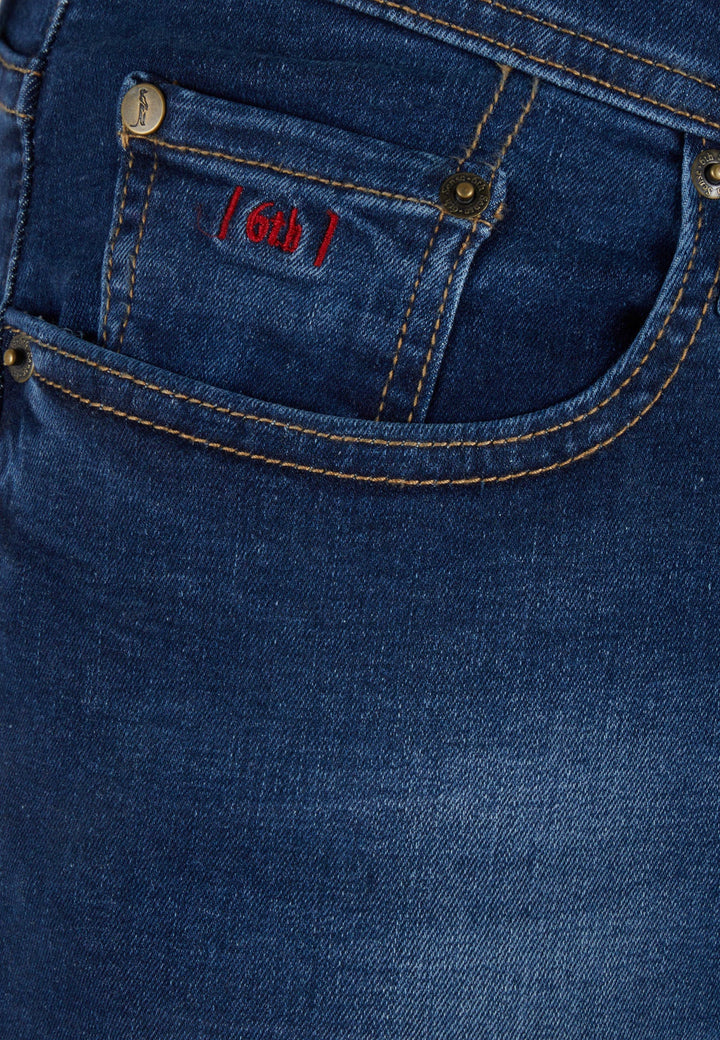 6th Sense Nevada Straight Leg Jeans, Wash #7