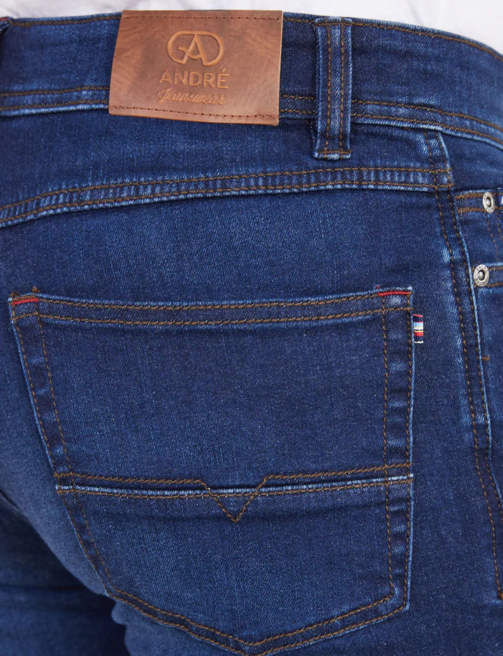 André Sanchez Worn Look Jeans