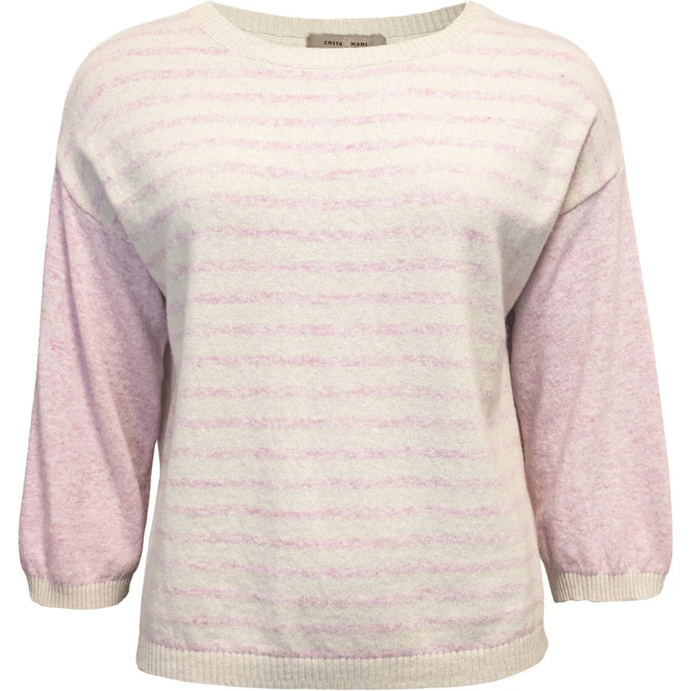 Costamani Rosa/Sand Tinkerbell Striped Pullover