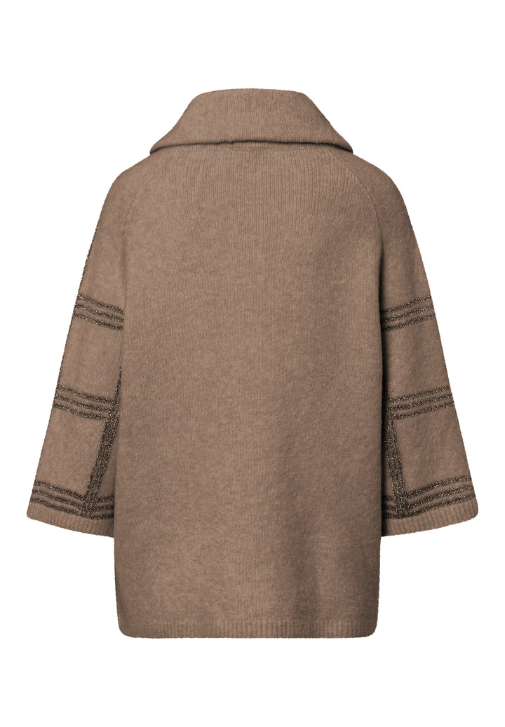 Tuzzi Half Sleeve Cardigan Truffle