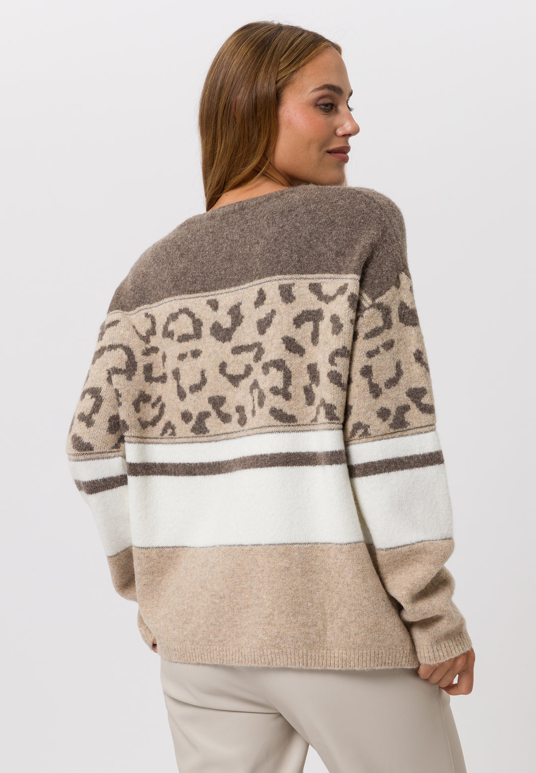 Tuzzi Full Sleeve Knit Pullover Runway Wild
