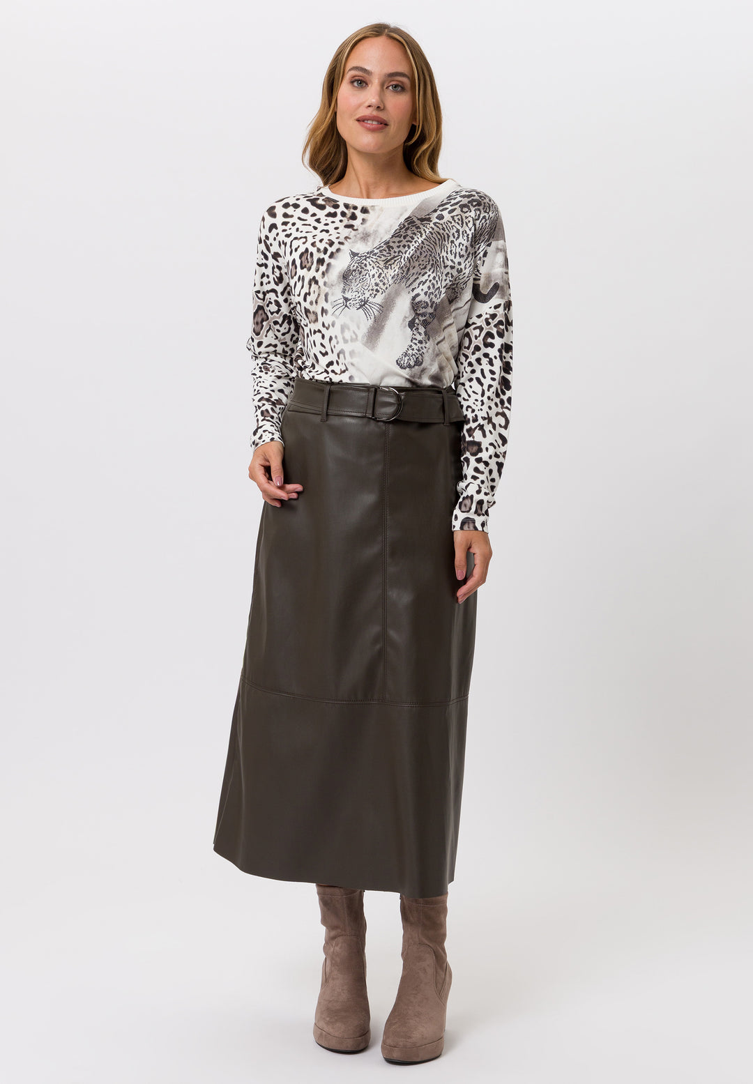 Tuzzi Long Sleeve T-Shirt Runway Wild