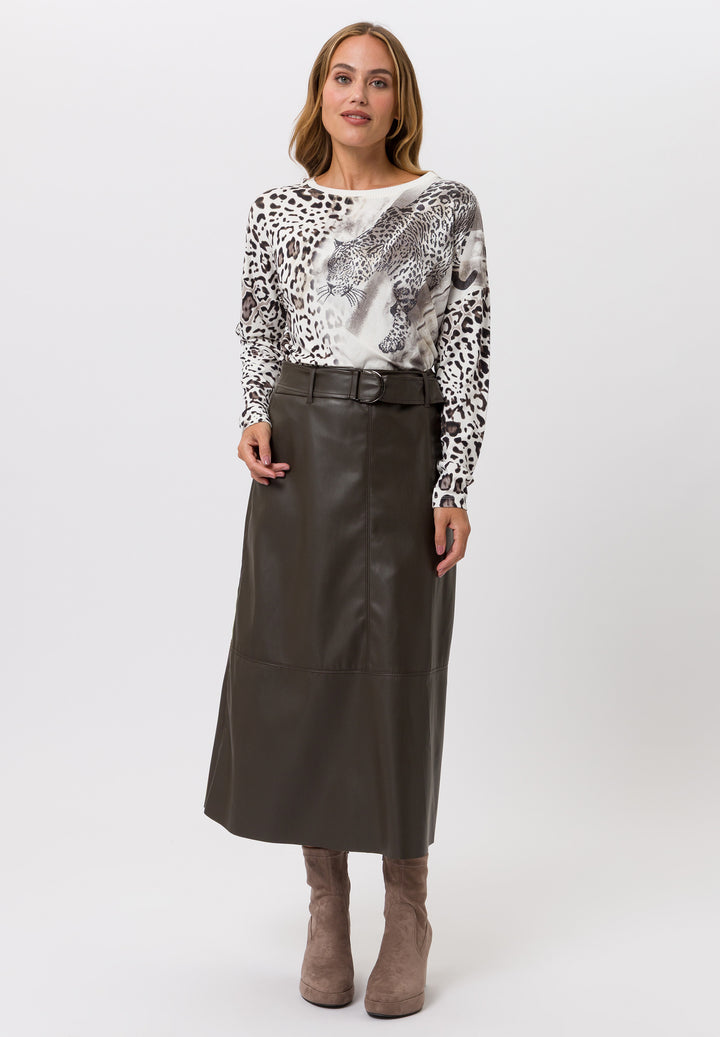 Tuzzi Long Sleeve T-Shirt Runway Wild